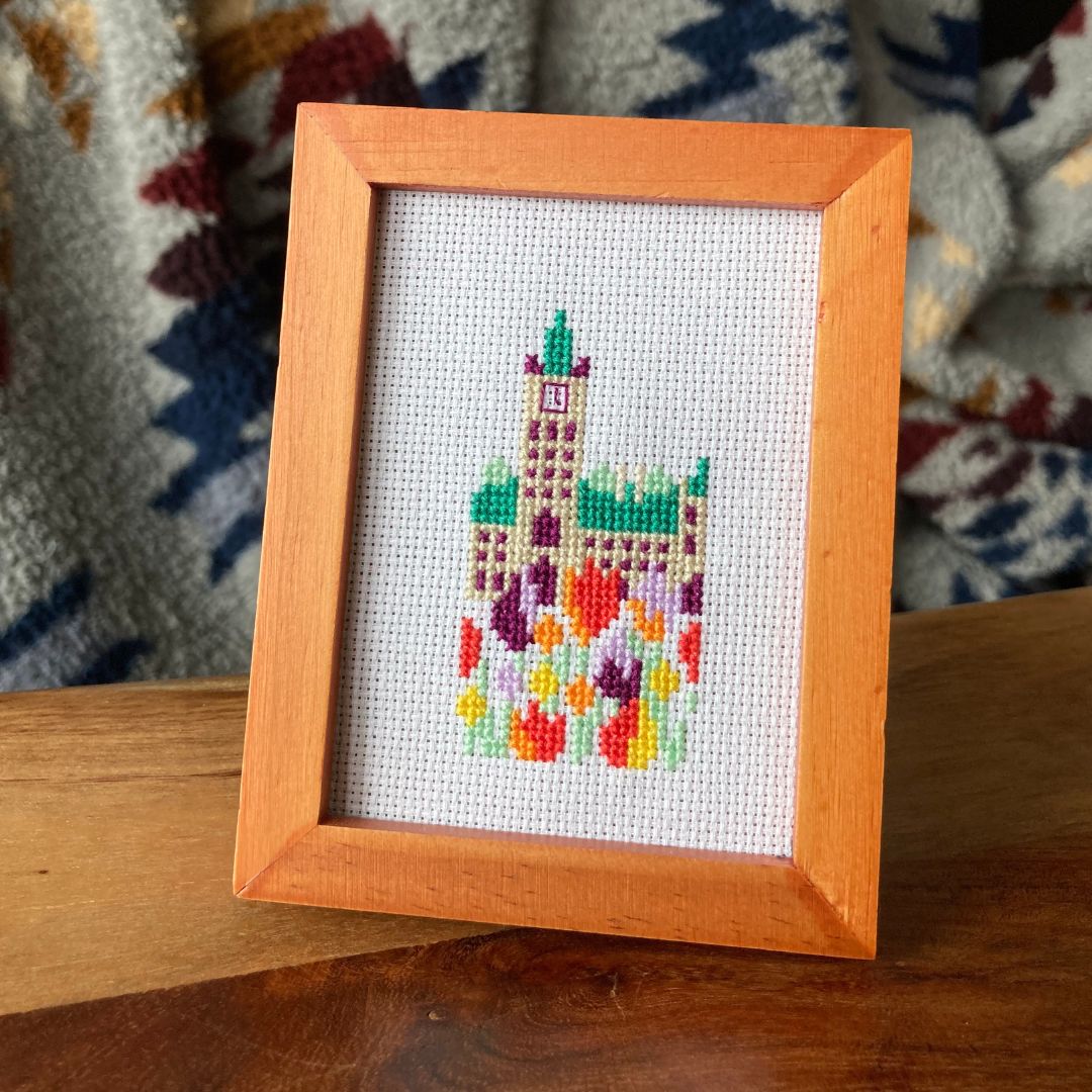 Tulip Festival - Mini Cross Stitch Kit