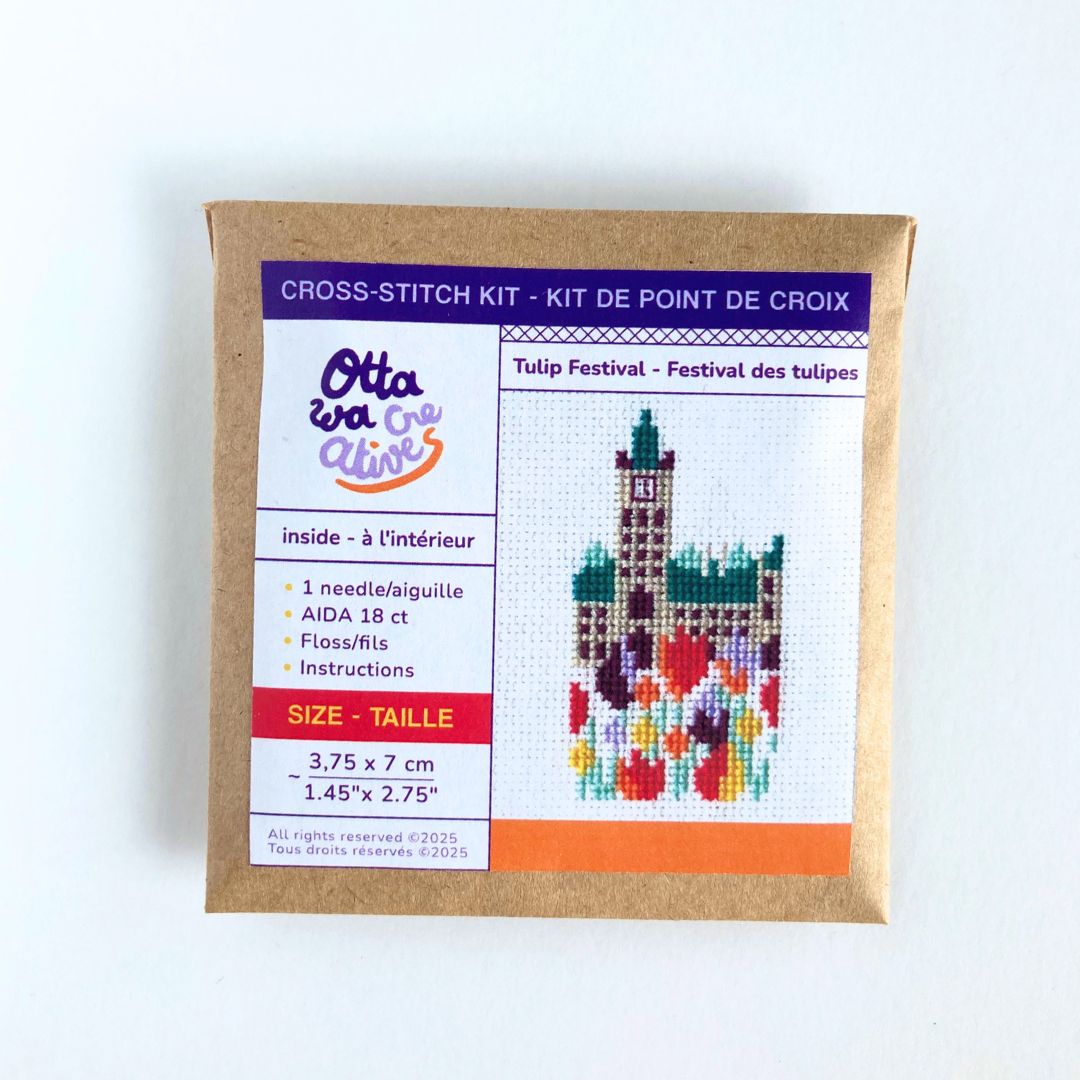 Tulip Festival - Mini Cross Stitch Kit
