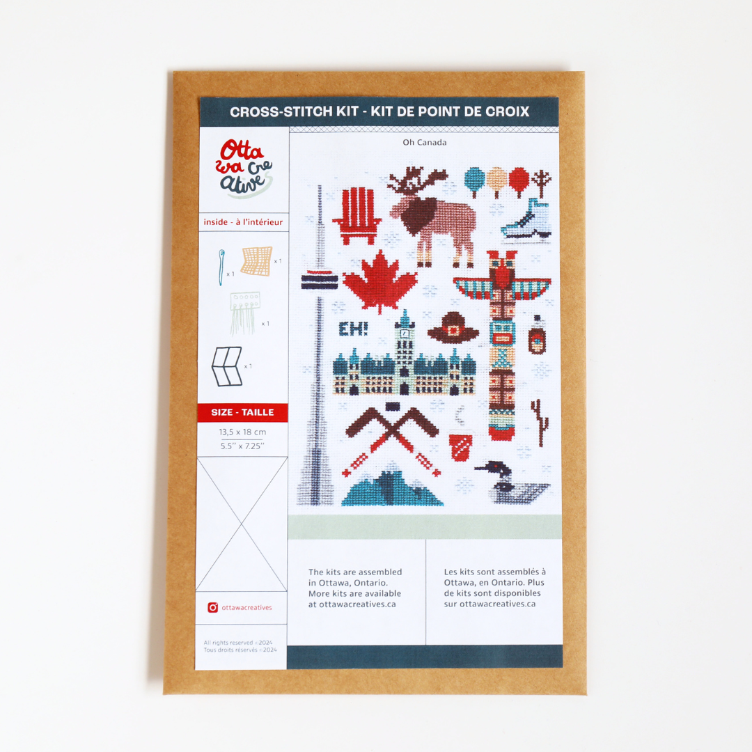 Oh Canada! Cross Stitch Kit