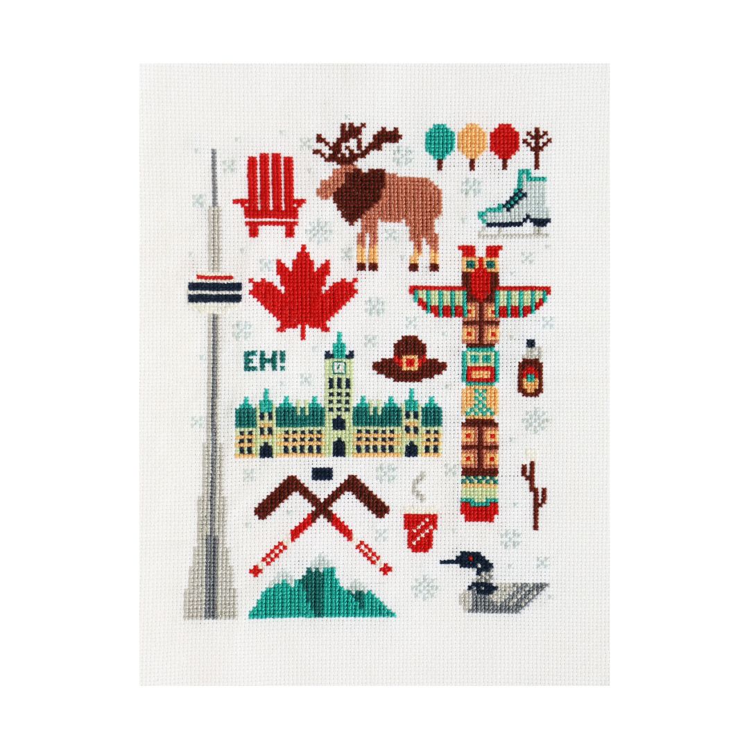 Oh Canada! Cross Stitch Kit