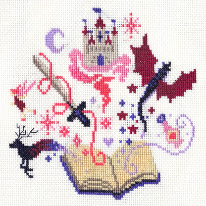 Book Lovers Series - Fantasy Romance - Cross Stitch Kit