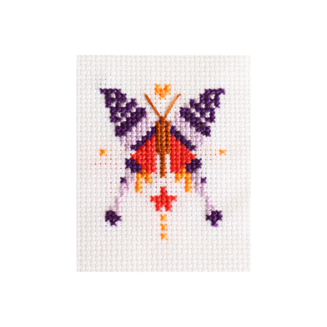 Magic Butterfly - Mini Cross Stitch Kit