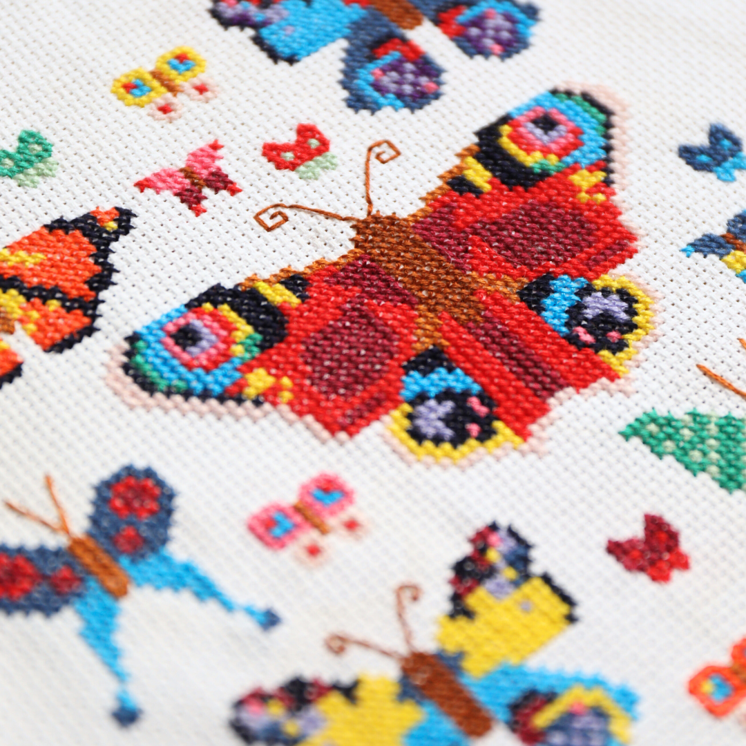 Pretty Butterfly Cross Stitch Kit