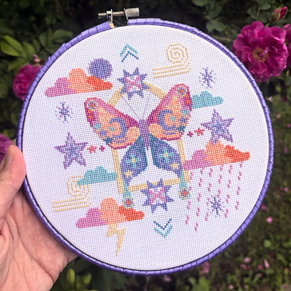 King of the Sky - Cross Stitch Pattern - PDF