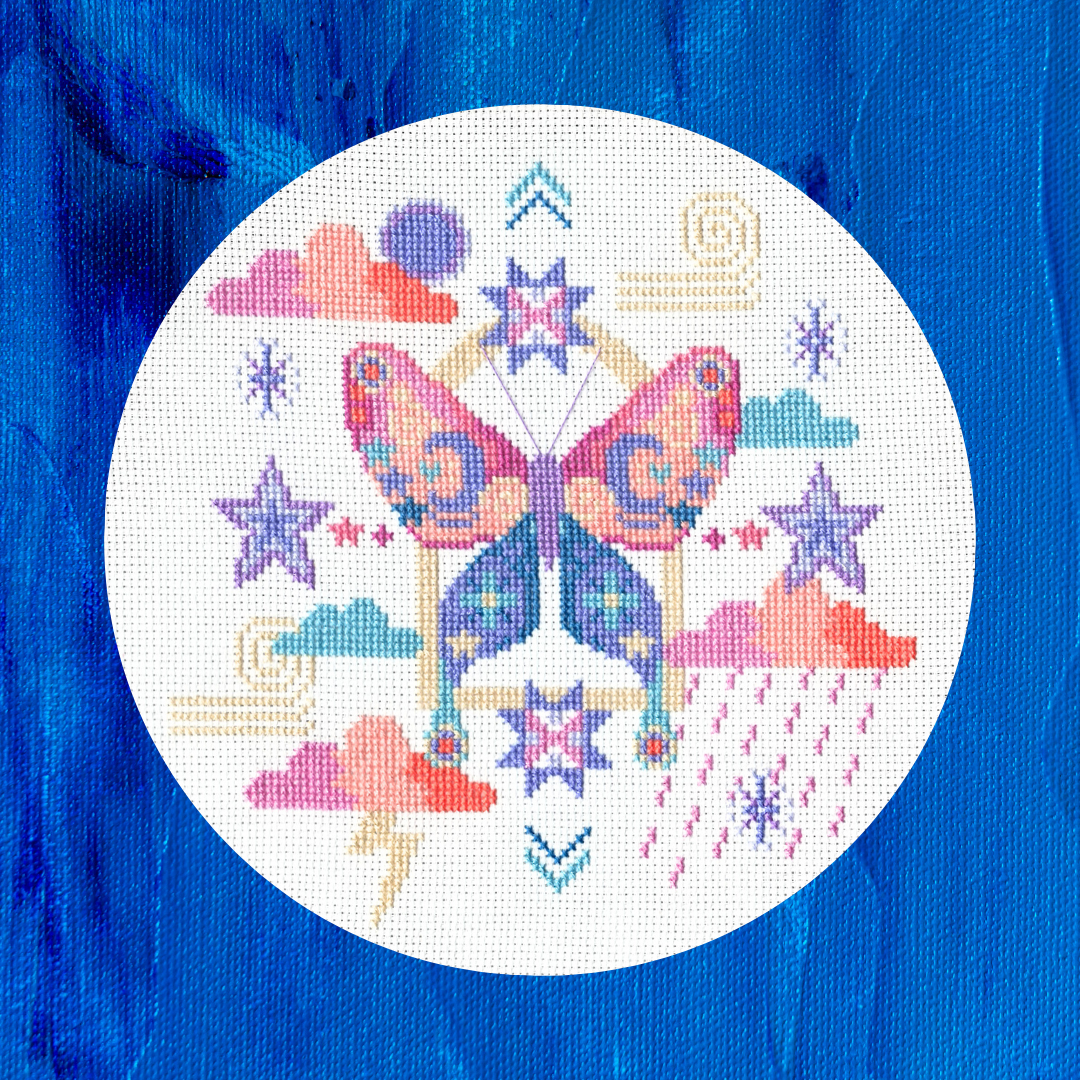 King of the Sky - Cross Stitch Pattern - PDF