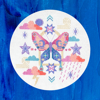King of the Sky - Cross Stitch Pattern - PDF