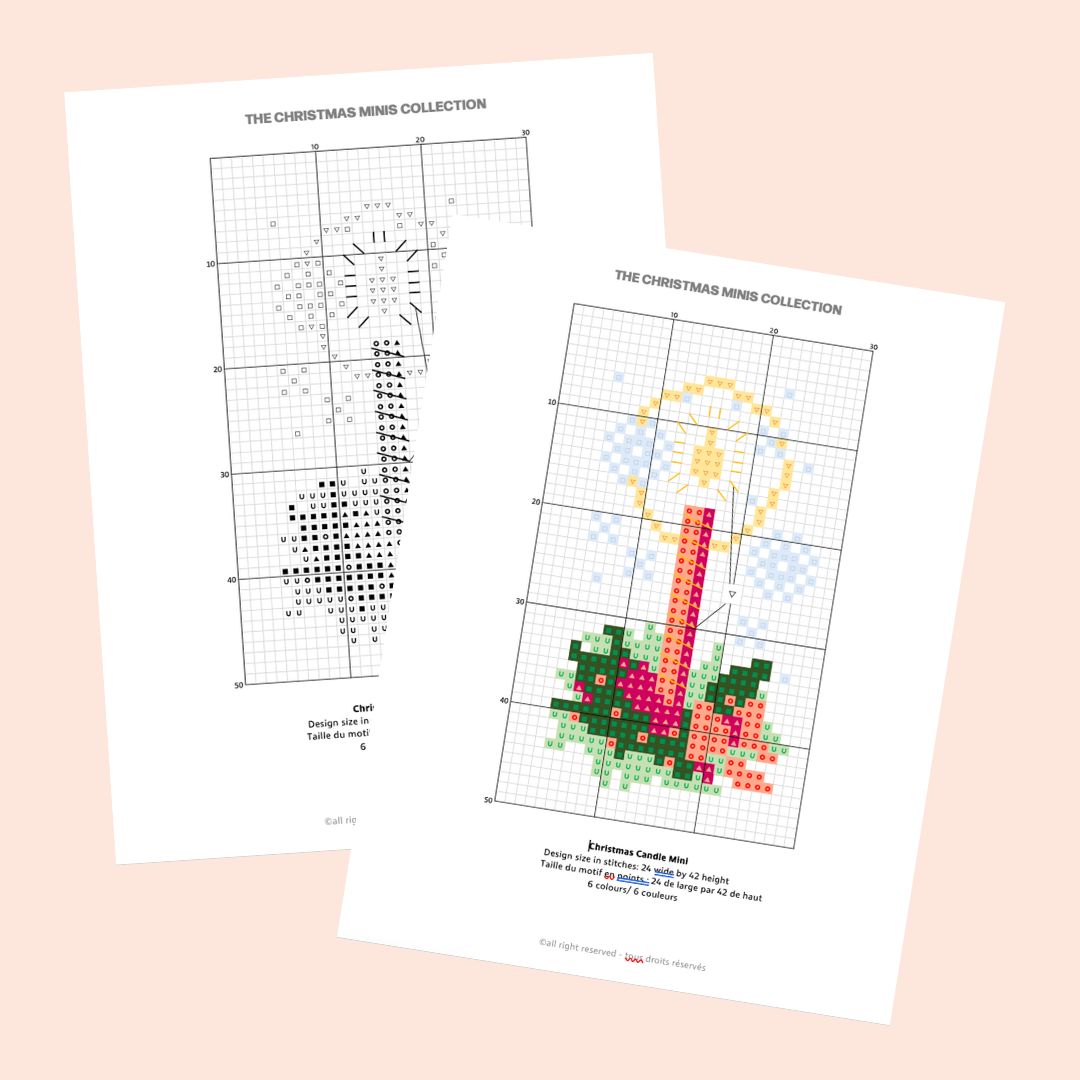 The Christmas Minis Collection - Cross Stitch Patterns PDF