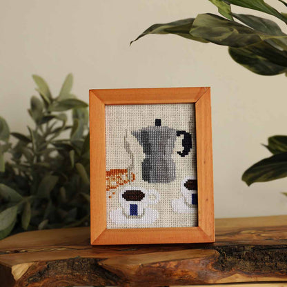 Italian Coffee - Cross Stitch Kit