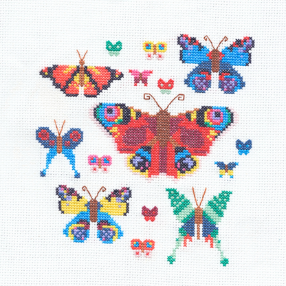 Pretty Butterfly Cross Stitch Kit