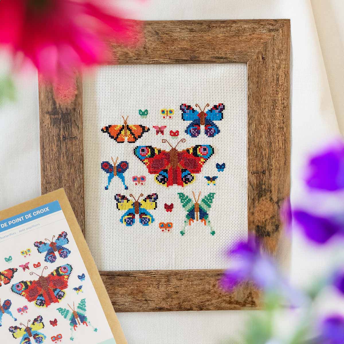 Pretty Butterfly Cross Stitch Kit